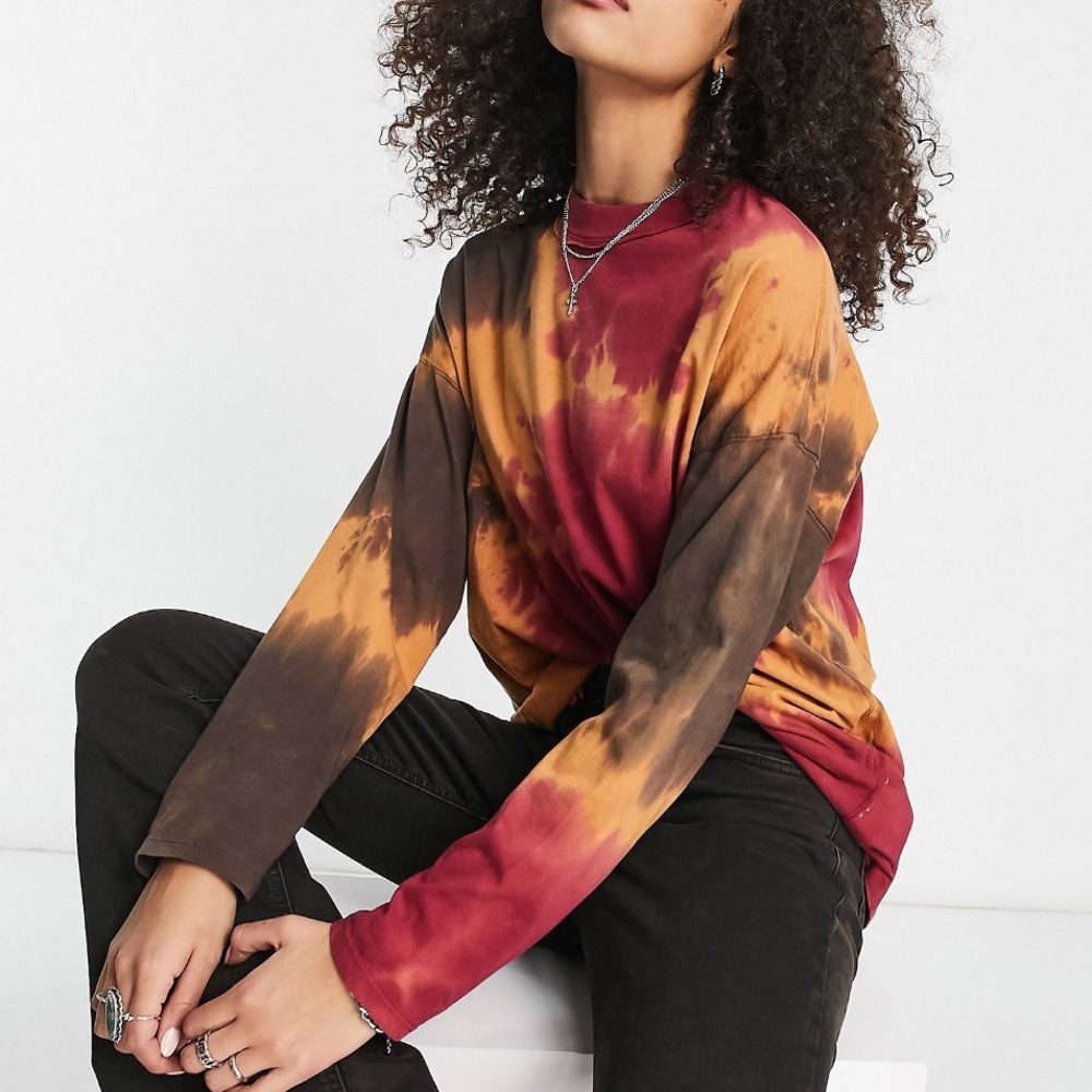 Free People Tie Dye Long Sleeve